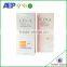 stamping uv China printed costom packaging cosmetic box manufacturer in Shanghai