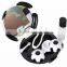 A-8062 Football black Contact Lens Case