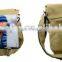 hot selling fashion Sublimation Beige large shoulder bag with changeable flap