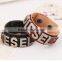 Bracelet hand chain for men HY fashion jewelry ancient English letters leather bracelet punk bracelet