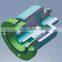 magnetic coupled rodless cylinder pneumatic