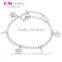 Wholesale Fine Jewelry Sterling Silver Star Charm Bracelets