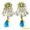 Cubic Zirconia Earrings, Diamond Gold Earrings, Diamond Jewelry