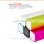 famous brand lipstick blue & pink lcd power bank for cellphone