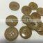 4 Holes Fancy Natural Corozo Nut Buttons