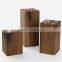 Wooden tea light candle holder,tea tree light candle holder,candle stick