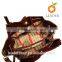 Leisure vintage style high quality old fashioned handbag
