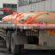 Folding oil bag for truck base or platform