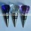 Shining Diamond Crystal Stainless Steel Wine Bottle Stopper Metal Bottle Cap Wine Stopper