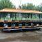 28 seats passenger trailer,open wagon, open trailer