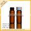 Wholesale 12ml amber glass bottle for essential oil with screw plastic cap