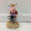 2015 Newest Design Labybug Garden Stakes Metal Ladybug Garden Decoration Garden Stakes Working Ladybug With Flower