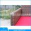 plastic rattan furniture aluminum outdoor furniture wicker armest dining chair