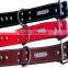 CY114 Wholesale PU Lady Dog Collar Comfort Leather Single Row Rivets Collar Alloy Spikes Gentle Rivet Dog Collar