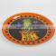 Multicolor Plastic Round Disk/plate for Halloween