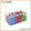 arcylic teabag box with 6 Compact, 6 compact tea bag box,arcylic teabag storage box,teabag holder