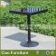 2016 New Style garden furniture poland PE Rattan table