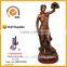 8 Inch Resin High Quality Brass Justice Lady Justice Statue