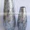 Good quality silver mirror mosaic candle holder