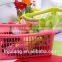 Useful plastic storage basket, baskets in bulk
