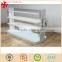 Double sides floor standing clear arcylic wall shoes display stand