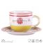 Cup Saucer silk screen high quality modern design top sale whloe sale