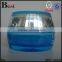 China 50g Fancy Blue Glass Cosmetic Jar Acrylic Lid Skin Care Cream Cosmetic Glass Jar