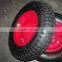 4.00-8 simple inch solid rubber plastic model cart wheel