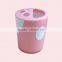 2 In 1 Bathroom Plastic Toothbrush Holder Cup
