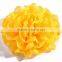 handmade singe organza flower clip for kids hair accessories