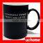 UCHOME Black Sublimation Harry Potter Hot Water Magic Color Changing Mug