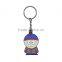 Wholesale Shenzhen Factory 3D Custom Promotional Gift Keychains Soft Pvc Silicone Keychain Keyring Gift