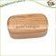 Best selling leakproof 3 compartment wood lunch box
