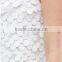 OEM Service Fashion Luxury Formal White Cami Dress Open Cross Back Beaded Sequins Mini Dresses In Paris