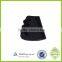 decorative black leather drawstring stopper