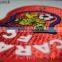 custom made self adhesive 3D FLOCK PATCH
