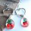 New Products 2015 fleur de lis football charm dangle earring for crowd