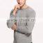 design round neck pullover cashmere sweater men