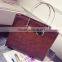 DY0126Z Europea Retro Spain Handbag Fashion pu Clutch Tote Bag