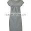 Cozy Dark Grey Turtleneck Maternity Dress 2015