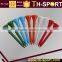 Colorful Cheap plastic Golf Tees