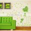 Butterfly Green Heart Grass Wall Sticker Removable PVC Home Decor Room Decal