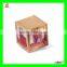Lovely teddy bear plush toy Jack in the box