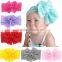 Europe and the United States selling children lace bow with bilateral baby headdress flower Amazon aliepress goods