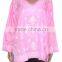Lucknow Chikan Designer Kurti,Cotton Embroidery Kurta Top Tunic