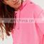2017 Winter Girl Lovely Pink Hoodie French Terry Dye Color Hoodie