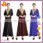 customize wholesale muslim women long sleeve Dubai dress maxi abaya islamic women vintage dress clothing robe