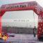Christmas decoration theme run race inflatable arch