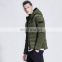 T-MJ517 Wholesale Men's Clothing Fashion Hood Quilted Bomber Jacket