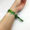 custom logo size design cheap promotional items china personalized fabric wrist bands woven wristbands for halloween decoration